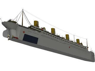 Britannic HMHS 3D Model preview
