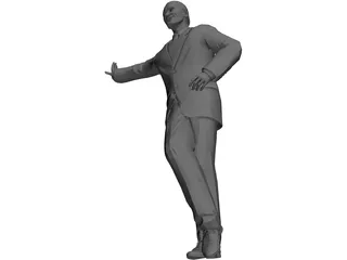 Man 3D Model preview