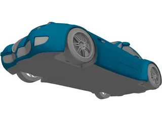 Wiesmann GT MF5 3D Model preview