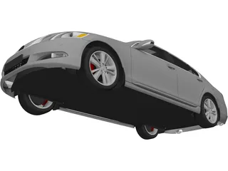 Lexus GS 450h (2010) 3D Model preview