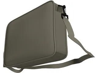 Shoulder Bag 3D Model preview