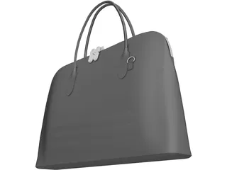 Woman Bag 3D Model preview