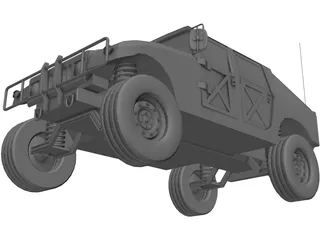 HUMVEE 3D Model preview