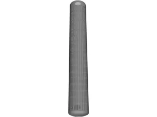 Exhaust Gas Heat Exchanger 3D Model preview