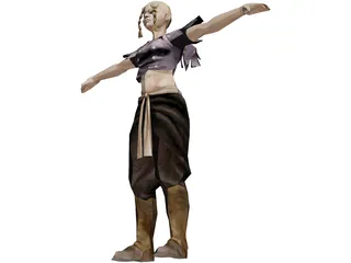 Zombie 3D Model preview