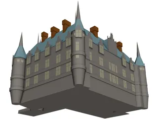 Castle 3D Model preview