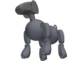 Sony Aibo 3D Model preview