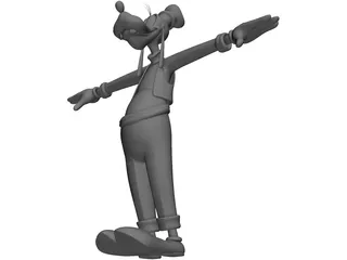Goofy 3D Model preview
