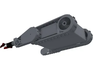 SUGV Surveillance Robot 3D Model preview