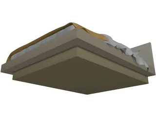 Bed 3D Model preview