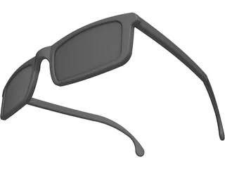 Reading Glasses 3D Model preview