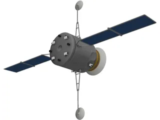 Satellite 3D Model preview
