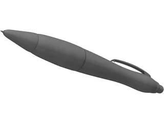 Pen Cross 3D Model preview
