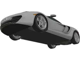 McLaren MP4-12C 3D Model preview