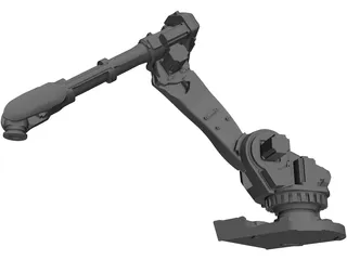ABB IRB6650 Robot 3D Model preview