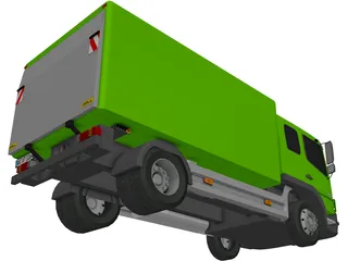 Mercedes-Benz Atego 1323L (2011) 3D Model preview