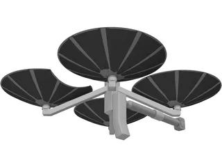 Antenna High Gain 3D Model preview