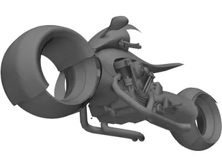 Connecting Rod Bike Concept 3D Model preview