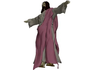 Jesus Christ 3D Model preview