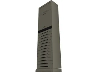 Samsung Powerful 7100 Aircon 3D Model preview