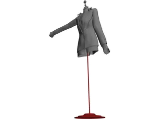 Stick Manikin 3D Model preview