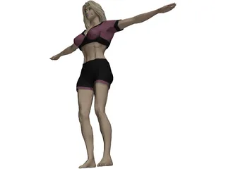 Woman 3D Model preview