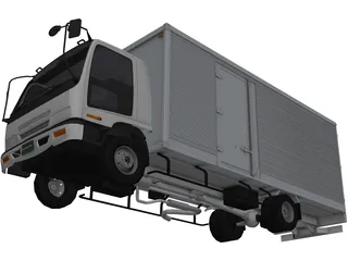 Isuzu Forward 3D Model preview