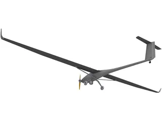 Motoglider 3D Model preview