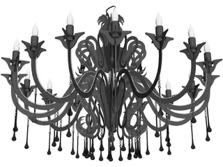 Ceiling Light 3D Model preview