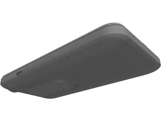HTC EVO 3D Smartphone 3D Model preview