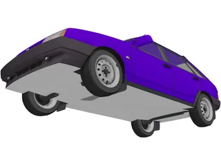 VAZ 2109 3D Model preview
