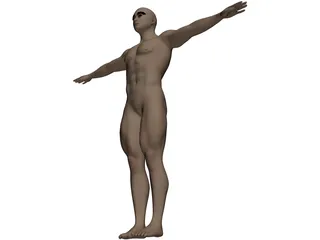 Man 3D Model preview
