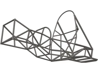 Chassis Estrutura FT-05 3D Model preview