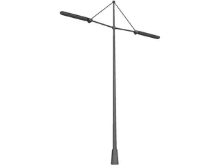 Street Light 3D Model preview