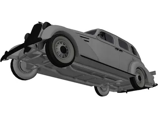 Ford Sedan (1936) 3D Model preview