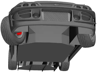 Subaru Impreza [Tuned] 3D Model preview