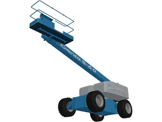Manlift 3D Model preview