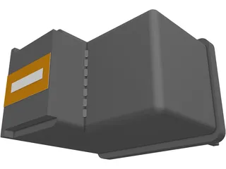 Cartridge 3D Model preview