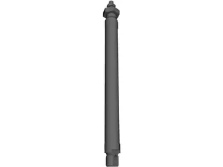 Cylinder Pneumatic 3D Model preview