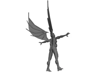 Monster 3D Model preview