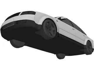 Audi A6 3D Model preview