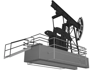 Oil Rocker 3D Model preview