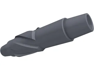 Down Hole Drill Stabilizer 3D Model preview