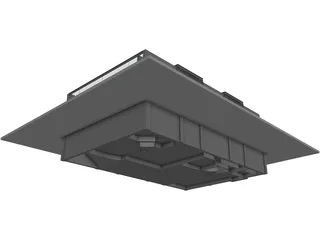 Modern House 3D Model preview