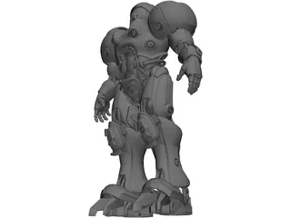 Spacesuit 3D Model preview