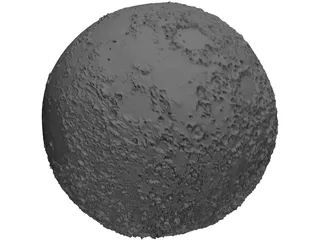 Moon 3D Model preview