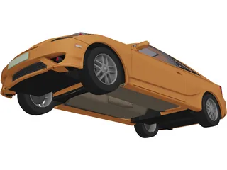 Toyota Celica (2009) 3D Model preview