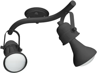 Lampadas 3D Model preview