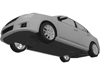 Nissan Sentra (2010) 3D Model preview