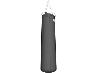 Punching Bag 3D Model preview